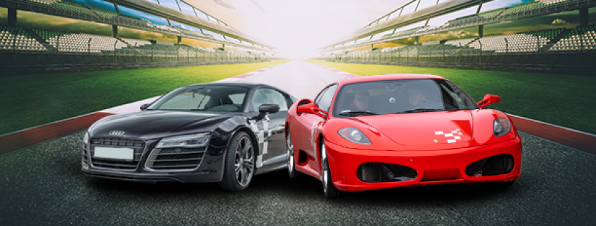 Ferrari F430 vs. Audi R8